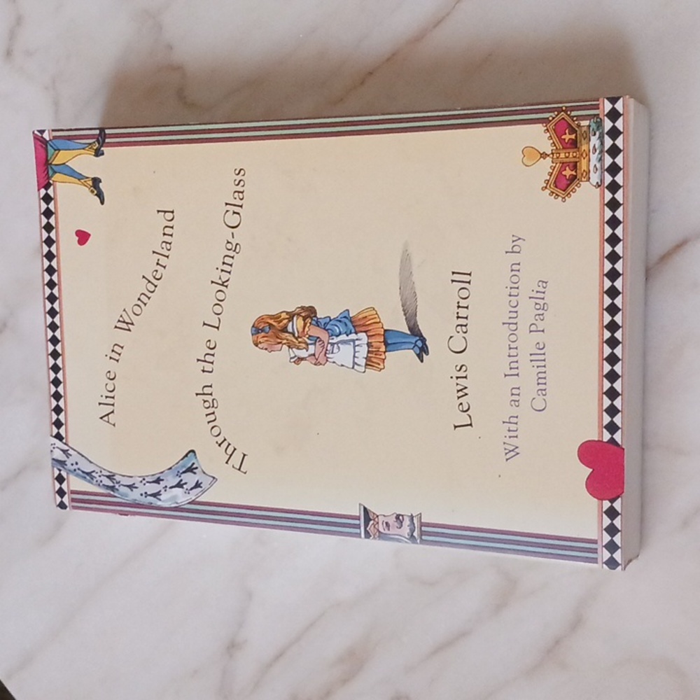 Alice In Wonderland, Through the Looking Glass, 1994 Edition, Lewis Carroll, NWT